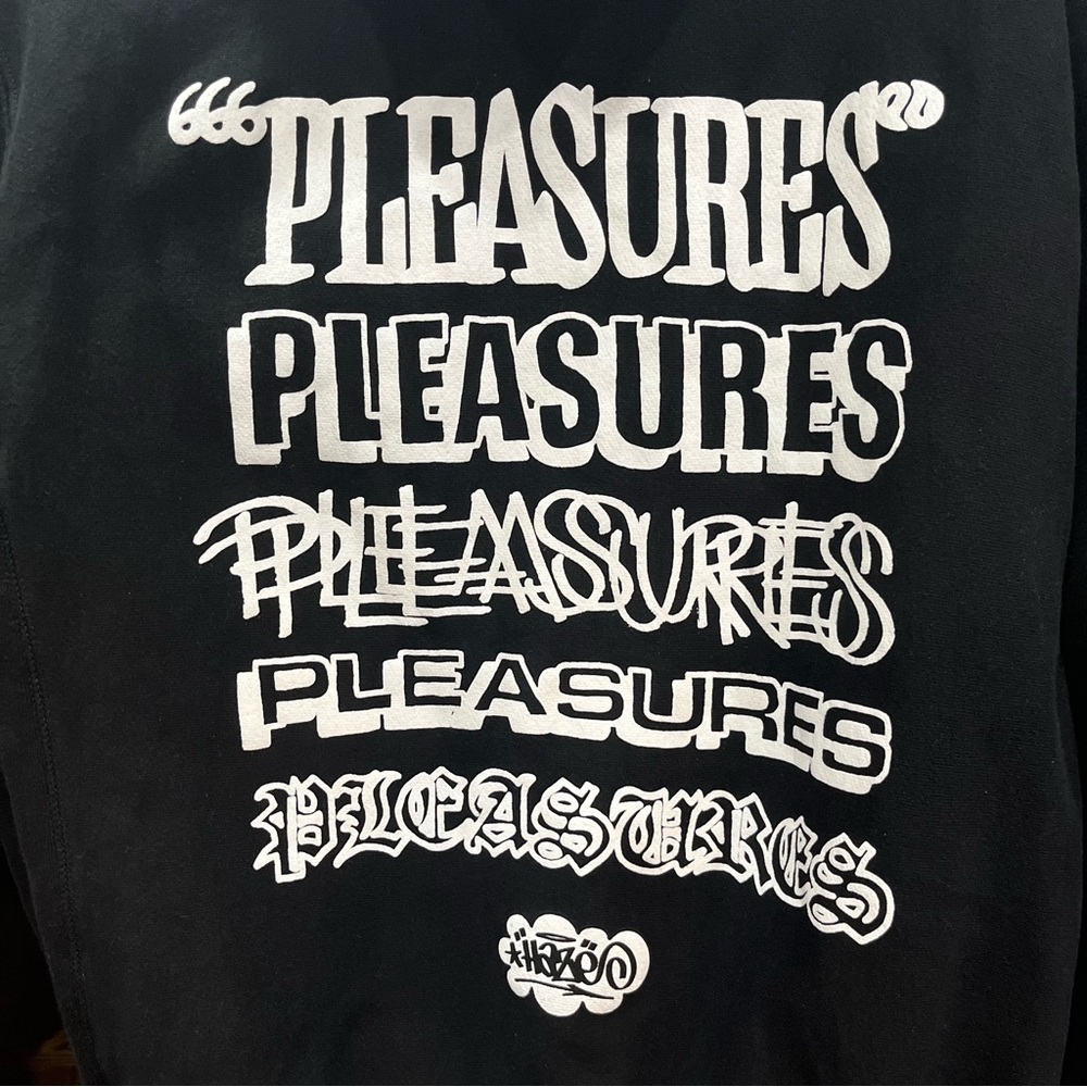 PLEASURES X ERIC HAZE HOODY (RARE) - Picture 5 of 11